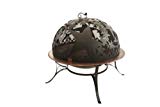 Good Directions FD-3 Orion 30-Inch Copper-Finished Steel Fire Dome with Built-In Spark Screen