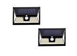 Cheap ShinEn Enhanced Version 46 LED Solar Camping Lights, 3 Optional Modes Wireless Motion Sensor, Waterproof, Easy-to-Install Perfect for Camping, Travel and Garage (2 Pack)
