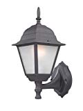 Cheap Design Trends 18001-50 Traditional Outdoor Wall Light, Black, 1-Pack