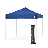 E-Z UP Pyramid Instant Shelter Canopy, 10 by 10′, Royal Blue For Sale