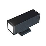 Cheap LUMINTURS Dimmable 10W LED E27 Bulb Globe included Square Wall Sconces Outdoor Up/Down Light Pure White Black Finish Cheap LUMINTURS Dimmable 10W LED E27 Bulb Globe included Square Wall Sconces Outdoor Up/Down Light Pure White Black Finish