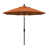 Cheap California Umbrella 9′ Round Aluminum Market Umbrella, Crank Lift, Collar Tilt, Bronze Pole, Pacifica Tuscan Cheap California Umbrella 9′ Round Aluminum Market Umbrella, Crank Lift, Collar Tilt, Bronze Pole, Pacifica Tuscan
