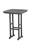 POLYWOOD NCBT31GY Nautical Bar Table, 31-Inch, Slate Grey POLYWOOD NCBT31GY Nautical Bar Table, 31-Inch, Slate Grey