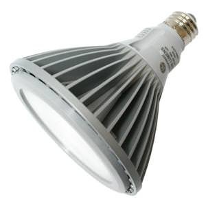 LED - 14 Watt - PAR38 - 75W Equal - 3500 Candlepower - 25 Deg. Narrow Flood - 2700K Warm White - GE 67254