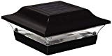 Classy Caps SL214B Aluminum Imperial Solar Post, 5 x 5, Black For Sale