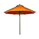 9 ft. Commercial Grade Fiberglass Market Umbrella with Acrylic Fabric, Aluminum Pole, Pulley Lift, Non Tilt Review