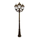 Cheap Gama Sonic Royal Bulb Solar Outdoor Triple Head Lamp Post GS-98B-T-WB – Weathered Bronze Finish