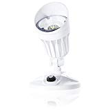 BD 10 Watt One Head Dusk to Dawn Photocell LED Security Light, Adjustable Heads, Outdoor Integrated Flood Light, Residential and Commercial Applications, 5000K – Daylight, ETL, DLC, IP65