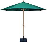 Tropishade 11′ Sunbrella Patio Umbrella Forest Green Cover For Sale