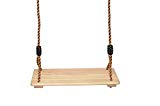 Cheap Ruby’s Creations Wooden Tree Swing for Kids: Hang This Adjustable Childs Wood Swing from Your Favorite Tree Outdoors Or Hang It from The Ceiling in Your Children’s Room Indoors