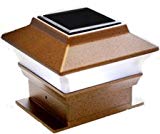 2 Pack Solar Powered Copper Outdoor Garden Deck Patio Fence Pathway Post Light for 4x4 Wood Posts 2 Pack Solar Powered Copper Outdoor Garden Deck Patio Fence Pathway Post Light for 4x4 Wood Posts