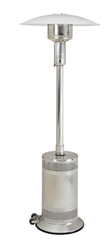 Patio Comfort Model PC02SS Liquid Propane Portable Patio Heater with Stainless Steel Finish and Push Button Ignition Review