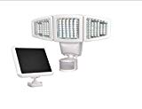 Sunforce 82123 120-LED Triple Head Solar Motion Light, 1000 Lumen Super Bright, 30 Detection Distance, 180 Degree Range, Fully Weather Resistant, Garage Mount, Home or Shed Exterior Review