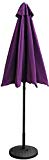 Cheap VMI 9-Feet Adjustable Patio Umbrella with Aluminum Pole, Purple