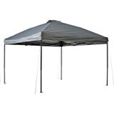 Strongway Pop-Up Outdoor Canopy Tent – 12ft. x 12ft., Open Top, Straight Leg, Cool Gray Review