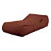 Classic Accessories Montlake FadeSafe Frameless Furniture Indoor/Outdoor Bean Bag Lounger, Red
