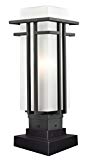 Z-Lite 549PHM-SQPM-BK Outdoor Pier Mount Light with Black Aluminum Finish, Matte Opal shade Review Z-Lite 549PHM-SQPM-BK Outdoor Pier Mount Light with Black Aluminum Finish, Matte Opal shade Review