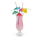 Shopline Multicolored Tropical Umbrella Straws (50) Shopline Multicolored Tropical Umbrella Straws (50)