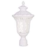 Cheap Livex Lighting 7855-03 Oxford 1 Light Outdoor Post Head, White Cheap Livex Lighting 7855-03 Oxford 1 Light Outdoor Post Head, White