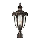 ELK Lighting Sturgress Castle 1-light Outdoor Post Mount, Regal Bronze ELK Lighting Sturgress Castle 1-light Outdoor Post Mount, Regal Bronze