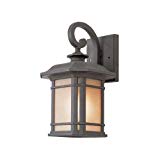 Trans Globe Lighting 5820 BK Outdoor San Miguel 12.75″ Wall Lantern, Black For Sale