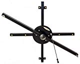SwivelSwing use 48″ Bench Swing, Ceiling Joist Spacing up to 18″ O.C, Hollingshed Black For Sale SwivelSwing use 48″ Bench Swing, Ceiling Joist Spacing up to 18″ O.C, Hollingshed Black For Sale