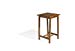 Oxford Garden Dartmoor 28-Inch Square Shorea Bar Table, Brown Umber