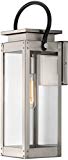Cheap Luxury Modern Farmhouse Outdoor Wall Light, Medium Size: 19.375″H x 7.875″W, with Nautical Style Elements, Stainless Steel Finish, UHP1131 from The Darwin Collection by Urban Ambiance