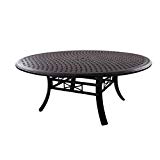Darlee Series 99 Patio Egg Shape Dining Table in Antique Bronze Darlee Series 99 Patio Egg Shape Dining Table in Antique Bronze