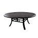 Darlee Series 99 Patio Egg Shape Dining Table in Antique Bronze