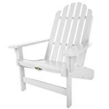 Original Pawleys Island DWAC1WH Durawood Essentials Adirondack Chair, White Original Pawleys Island DWAC1WH Durawood Essentials Adirondack Chair, White