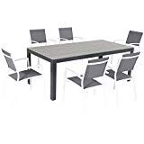 Hanover TUCSDN7PC-WHT Outdoor Furniture, Gray Review Hanover TUCSDN7PC-WHT Outdoor Furniture, Gray Review