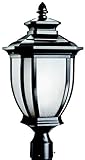 Kichler 9938BK Salisbury Outdoor Post Mount 1-Light, Black Review Kichler 9938BK Salisbury Outdoor Post Mount 1-Light, Black Review