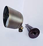 Pinnacle Lights Solid Brass Supernova Wall Wash/Flood Halogen Light By Low Voltage Outdoor Landscape Lighting