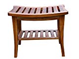 Ala Teak Indoor Outdoor Patio Garden Yard Bath Shower Spa Waterproof Stool Bench Fully Assembled Ala Teak Indoor Outdoor Patio Garden Yard Bath Shower Spa Waterproof Stool Bench Fully Assembled