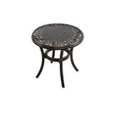 Hampton Bay APH03715K01 Niles Park 18 in. Round Cast Top Patio Side Table Hampton Bay APH03715K01 Niles Park 18 in. Round Cast Top Patio Side Table