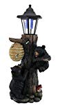 Zeckos Bearly There Honey Hungry Climbing Cubs Solar Lantern Statue Review