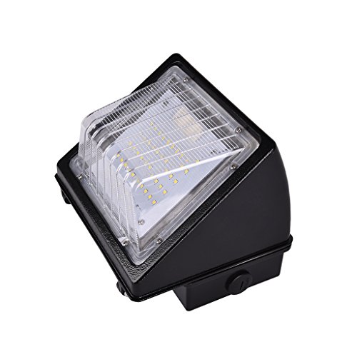 48W LED Wall Pack Lights, 250W MH/HPS Replacement, 5000K, 4800 Lumens, Outdoor Lighting Fixture, Waterproof Security, UL Listed