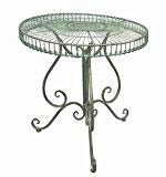 SERENDIPPITY Round Garden Patio Table Antique Green – Iron Review SERENDIPPITY Round Garden Patio Table Antique Green – Iron Review