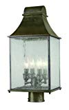 World Imports 61317-06 Revere Collection Outdoor 4-Light Post Lantern, Flemish
