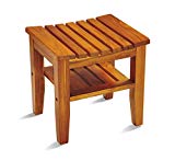 Conair Home Solid Teak Spa Bench; Traditional Look Conair Home Solid Teak Spa Bench; Traditional Look