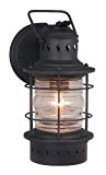 Vaxcel OW37051TB Hyannis 6-Inch Outdoor Wall Light, Black