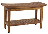 Cheap AquaTeak Patented 30″ Maluku Teak Shower Bench with Shelf Cheap AquaTeak Patented 30″ Maluku Teak Shower Bench with Shelf