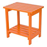 Shine Company Rectangular Side Table, Tangerine Review Shine Company Rectangular Side Table, Tangerine Review