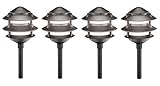 Cheap 4 Pack Malibu 8301-9200-04 3-Tier Cast Metal Pathway Yard Landscape Lights,11 Watt, in Matte Black BY MALIBU DISTRIBUTION Cheap 4 Pack Malibu 8301-9200-04 3-Tier Cast Metal Pathway Yard Landscape Lights,11 Watt, in Matte Black BY MALIBU DISTRIBUTION