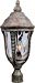 Maxim Lighting 3101WGET,Whittier Cast 3 Light Outdoor Pole/Post Lantern, Earth Tone