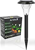 Cheap [Long-Lasting] Solar Lights Outdoor – Pathway Lights – for Garden Path Walkway Light – Yard Lawn Driveway Sidewalk Outside Light – Landscape Lighting – Bright White LED – Up to 25HR – 4 Pack Set
