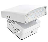 Westgate Lighting White LED Adjustable Cutoff Wall Pack Outdoor Series – High Lumen – Waterproof IP54 – UL Listed DLC Approved – 120-277V – 7 Year Warranty (12W, 3000K Warm White) Review