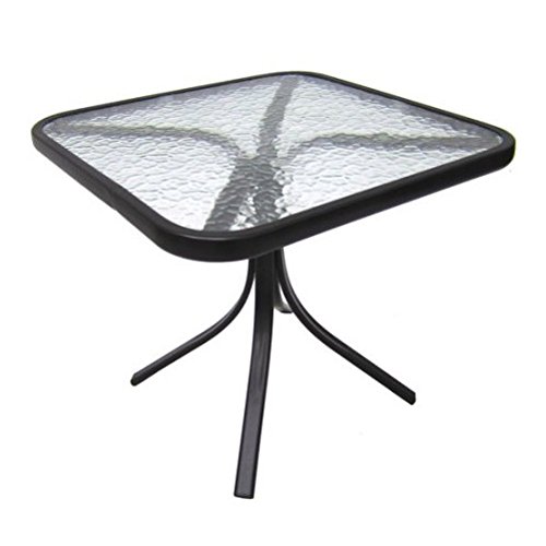 Cheap Mainstays Square Outdoor Glass Top Side Table