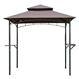 FDW 8’x 5’BBQ Grill Gazebo Barbecue Canopy BBQ Grill Tent w/Air Vent For Sale